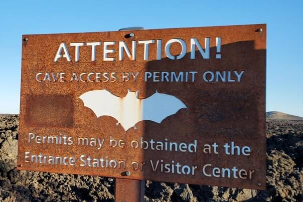 Do you need a cave permit for Dewdrop Cave. Craters of the moon caves in Idaho. idaho travel blog
