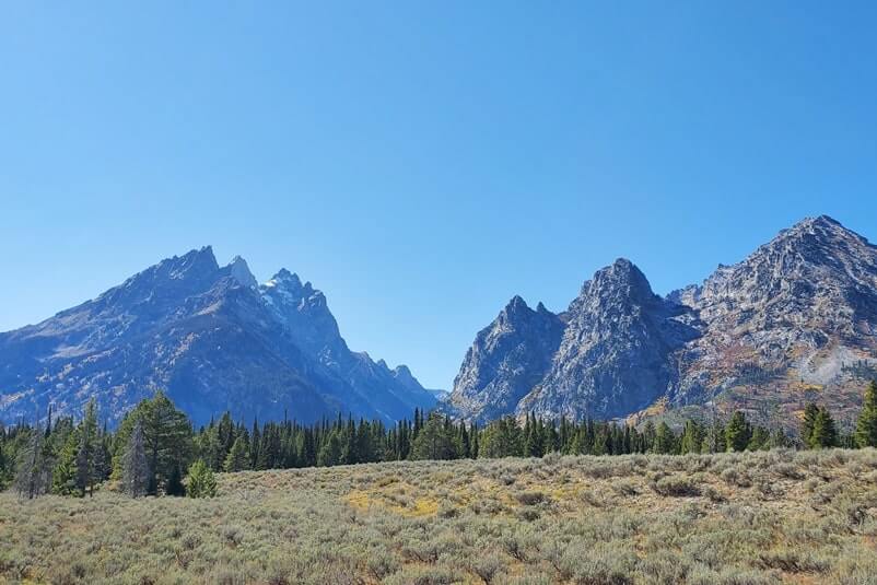 Things to do in Grand Teton National Park. Stops to make while driving the Grand Teton scenic loop drive: canyon cascade turnout. wyoming travel blog