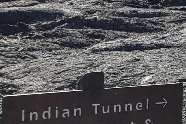 Indian Tunnel: Craters of the moon tunnel. Craters of the moon lava tube caves in Idaho. idaho travel blog