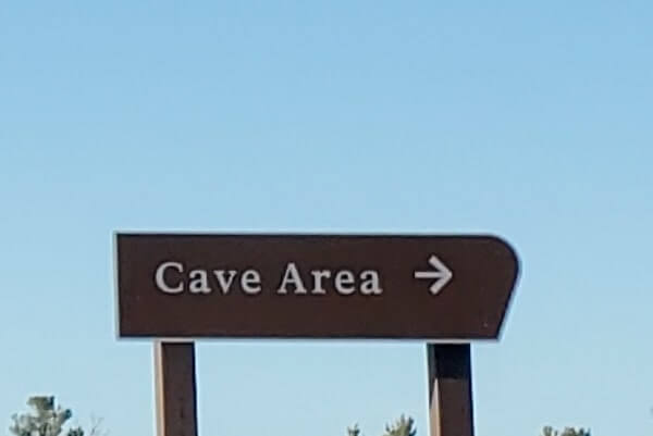Driving to Indian Tunnel. craters of the moon. idaho travel blog