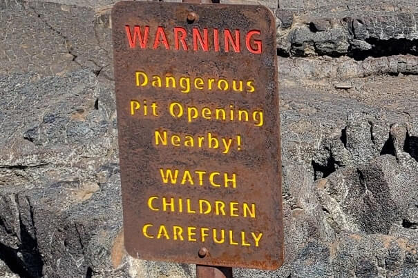 lava fields near Indian Tunnel. Wild caving in craters of the moon. wild caving in Idaho. idaho travel blog