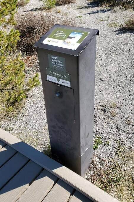 leather pool trail guide information. yellowstone wyoming travel blog