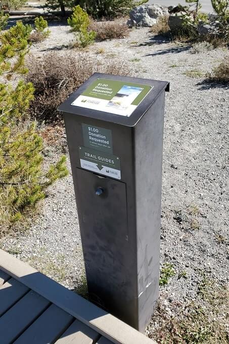 fountain paint pot trail guide information. yellowstone wyoming travel blog