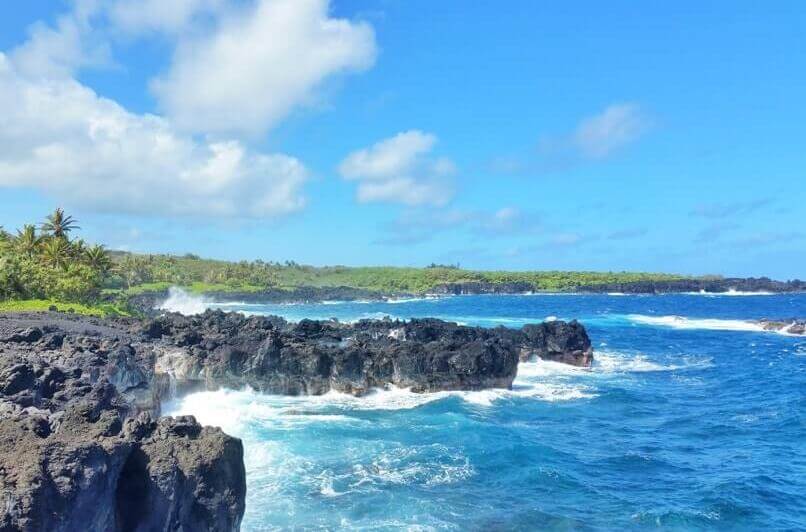 Things to do in Hana: hana hiking. hana state park. waianapanapa coastal trail. piilani trail. maui hawaii travel blog