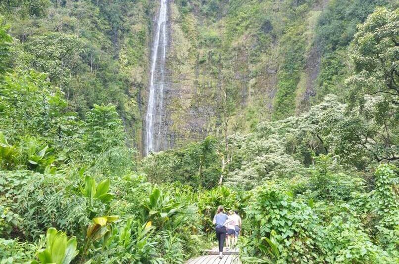 Things to do in Kipahulu Haleakala national park: hiking to kipahulu haleakala waterfalls. waimoku falls hike, pipiwai trail. maui hawaii travel blog