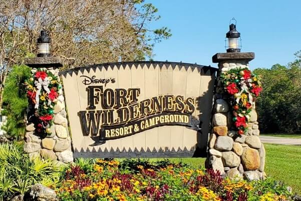 Fort Wilderness in December. Fort Wilderness entry. florida travel blog