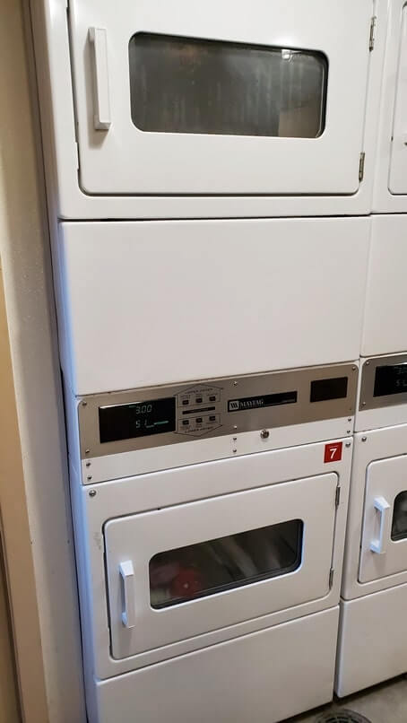 Fort Wilderness have laundry? inside comfort station laundry room pictures. dryer. disney world campground. florida travel blog