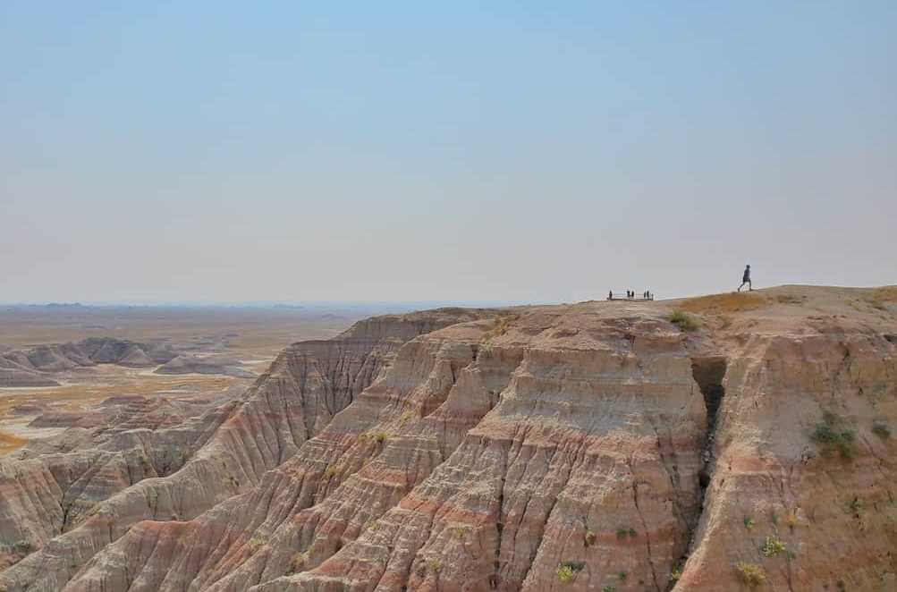 Best things to do in Badlands National Park: driving through badlands national park. how much time to see badlands loop road overlooks. big badlands overlook. south dakota travel blog