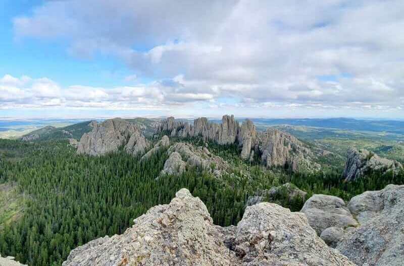 Best things to do in Custer State Park: hiking in custer state park, little devils tower trail. Best things to do in Black Hills. South Dakota travel blog