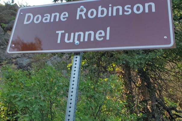 doane robinson tunnel iron mountain road. south dakota travel blog