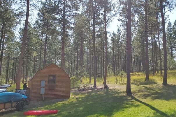stockade lake kayaking near stockade lake south camping cabins. Custer State Park kayaking. south dakota travel blog