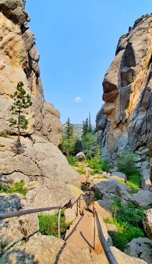 How to get from Sylvan Lake to Sunday Gulch Trail. hiking near sylvan lake. custer state park. south dakota travel blog