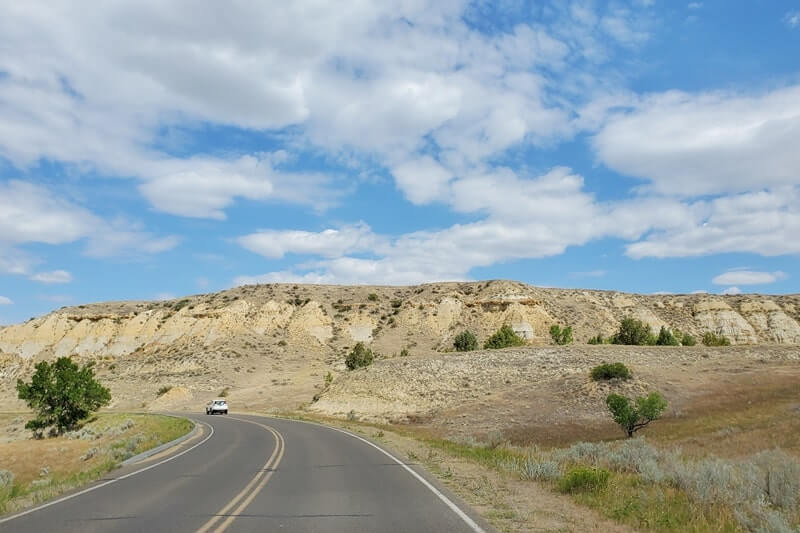 Things to do in Theodore Roosevelt National Park South Unit: driving through theodore roosevelt national park south unit. north dakota travel blog