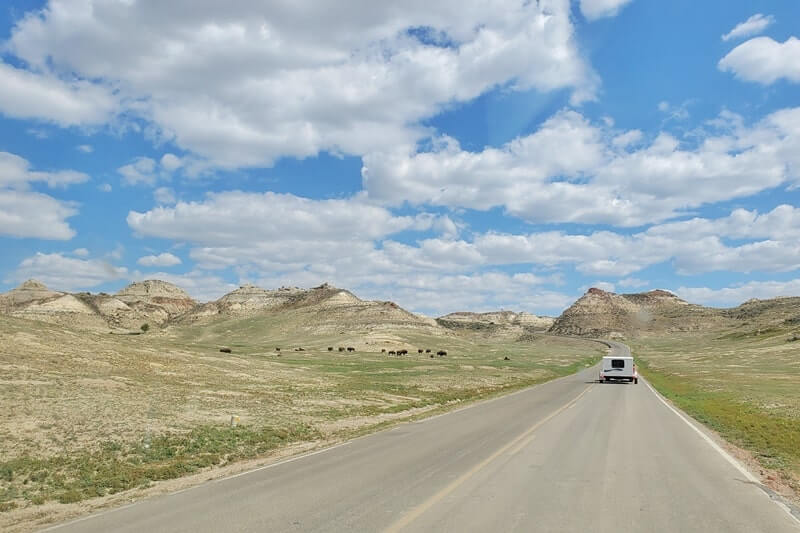 Things to do in Theodore Roosevelt National Park South Unit: driving through theodore roosevelt national park south unit. north dakota travel blog