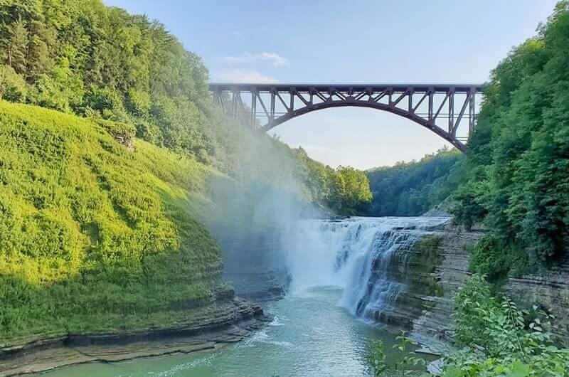 New York road trip to Letchworth State Park: best places to visit in Western New York. WNY road trip. ny travel blog