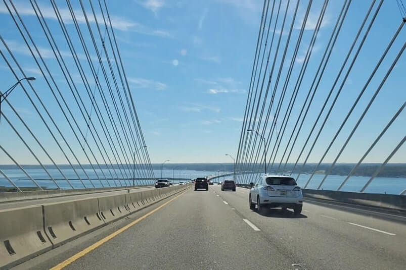 Driving to Jacksonville to disney world I-95. florida travel blog