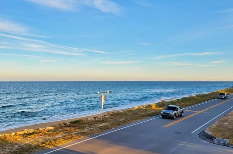 Stops along Jacksonville to disney world drive: flagler beach FL. Jacksonville to flagler beach to disney world. florida travel blog