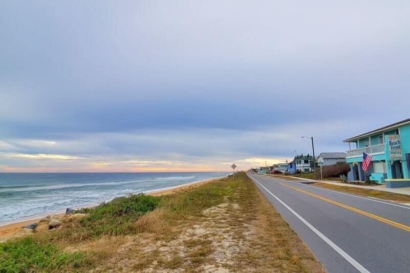 Stops along Jacksonville to disney world drive: flagler beach FL. Jacksonville to flagler beach to disney world. florida travel blog