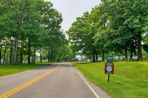 Whirlpool State Park entry fee cost free. new york travel blog