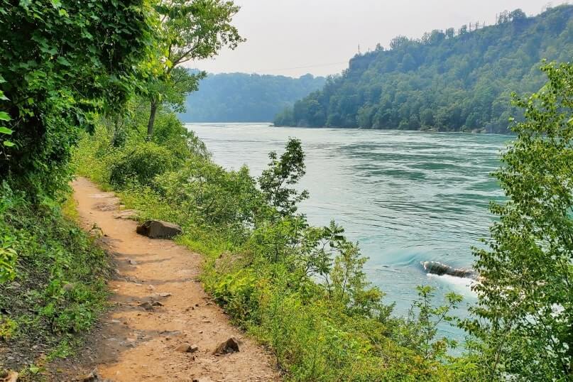 Whirlpool State Park: Things to do in Whirlpool State Park. whirlpool rapids trail. Niagara Gorge. Niagara River. new york travel blog