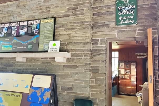 Whirlpool State Park visitor center. new york travel blog