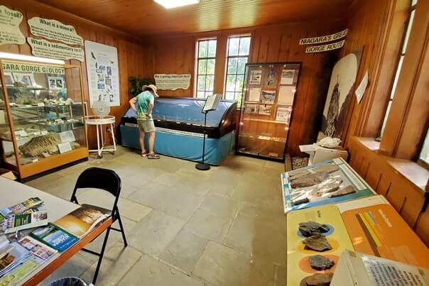 Whirlpool State Park visitor center. new york travel blog