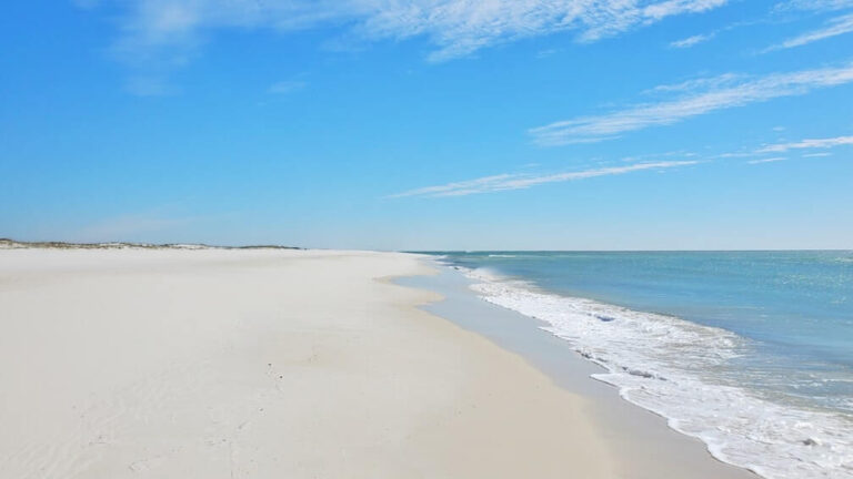 Must-see Florida Panhandle beach! Johnson Beach of Perdido Key in Gulf
