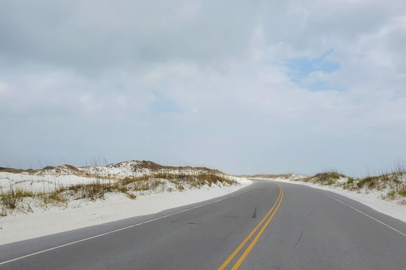 How to get to Opal Beach. Driving to Opal Beach. driving through gulf islands national seashore, santa rosa area. pensacola to navarre beach to destin drive. destin to navarre beach to pensacola drive. florida travel blog