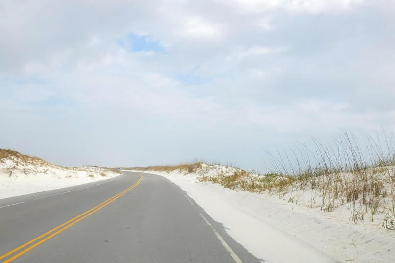 How to get to Opal Beach. Driving to Opal Beach. driving through gulf islands national seashore, santa rosa area. pensacola to navarre beach to destin drive. destin to navarre beach to pensacola drive. florida travel blog