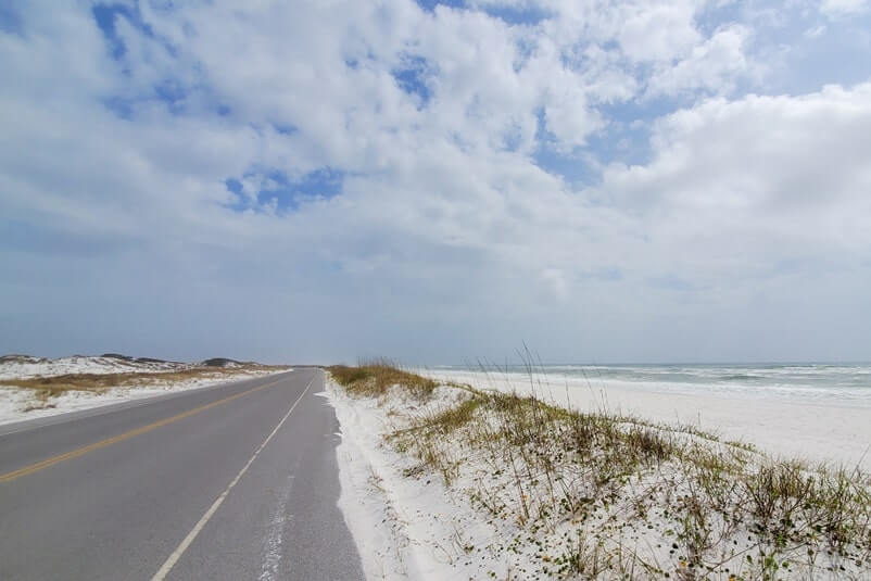 How to get to Opal Beach. Driving to Opal Beach. driving through gulf islands national seashore, santa rosa area. pensacola to navarre beach to destin drive. destin to navarre beach to pensacola drive. florida travel blog