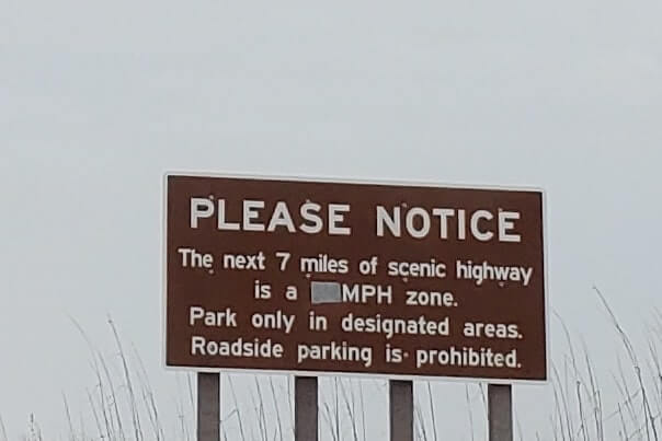 Driving to Opal Beach. driving through gulf islands national seashore, santa rosa area. shore birds nesting area. florida travel blog