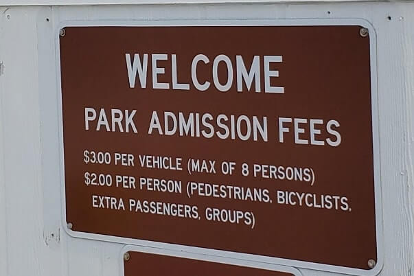 perdido key state park entry fee for beach parking. florida travel blog