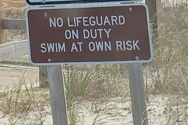 perdido key state park beach lifeguards. florida travel blog