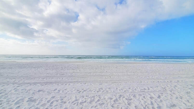 henderson beach state park swimming beach. florida travel blog