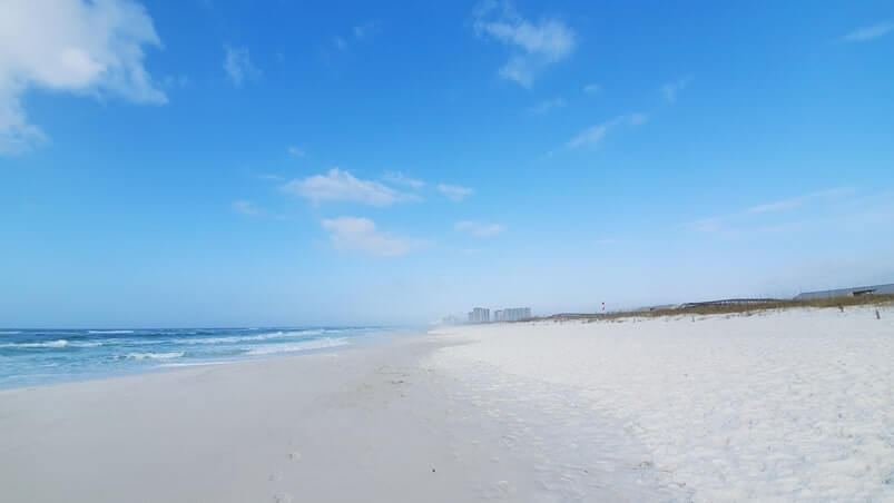 henderson beach state park swimming beach. florida travel blog