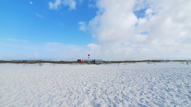 henderson beach state park swimming beach. florida travel blog