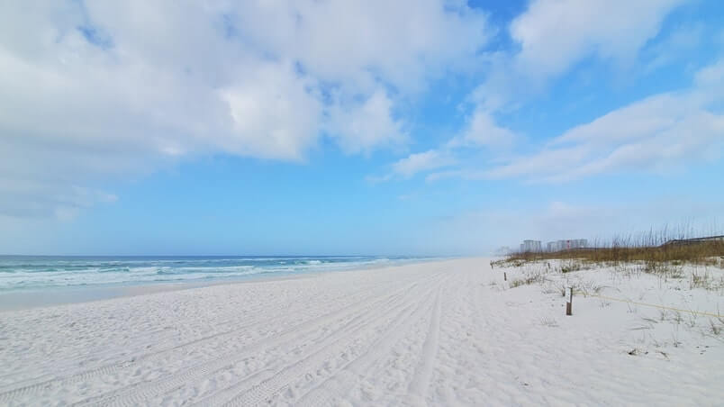 henderson beach state park swimming beach. florida travel blog