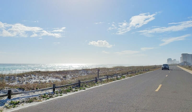 henderson beach state park beach parking. florida travel blog