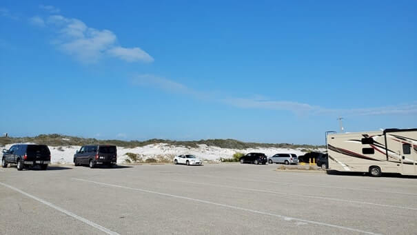 henderson beach state park beach parking. florida travel blog