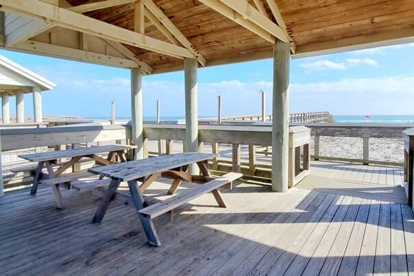 henderson beach state park picnic area in destin. florida travel blog