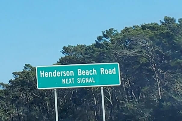 road to henderson beach state park. florida travel blog
