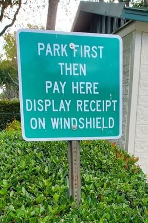 south beach parking fees. marco island parking fee. florida travel blog
