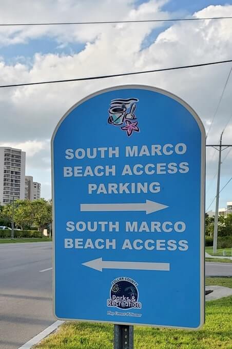 south beach parking to south beach public access. marco island beach parking. florida travel blog