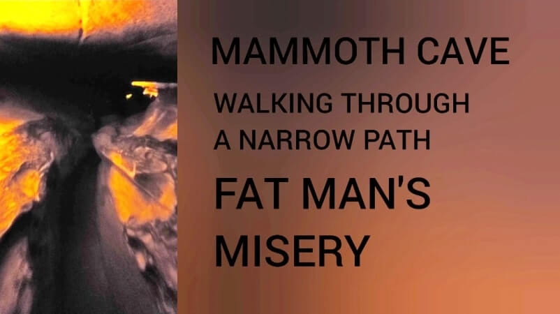 Things to do in Mammoth Cave National Park: walk inside mammoth cave through fat man's misery. best mammoth cave tours: river styx tour. kentucky travel blog