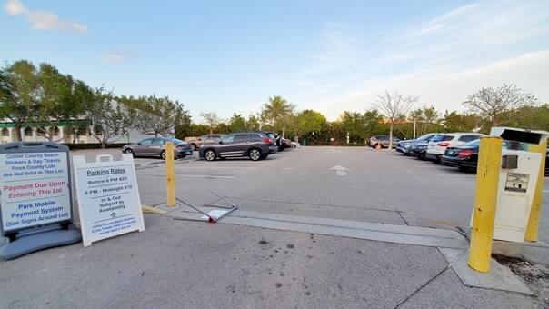 How to get to Turtle Lot parking, Marco Island beach parking. florida travel blog