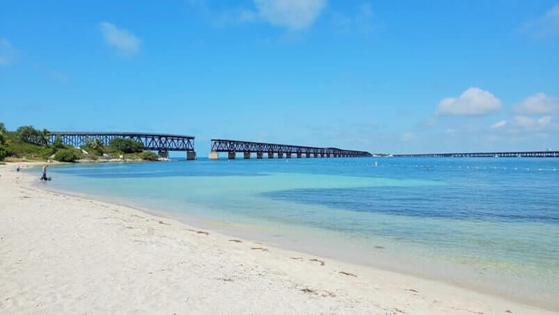 Bahia Honda State Park beaches. Calusa Beach. lower keys beaches. florida keys travel blog