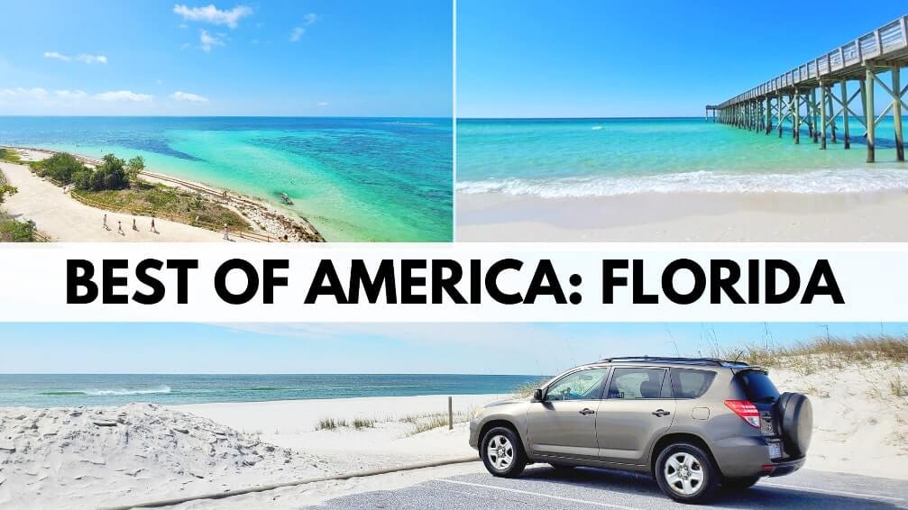 best states to visit in the US: florida. best states to road trip through in america. best states for camping. rv camping. tent camping. most beautiful states in the us. united states. USA travel blog