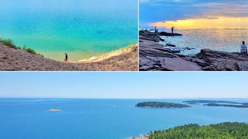 best states to visit in the US: michigan. best states to road trip through in america. best states for camping. rv camping. tent camping. most beautiful states in the us. united states. USA travel blog