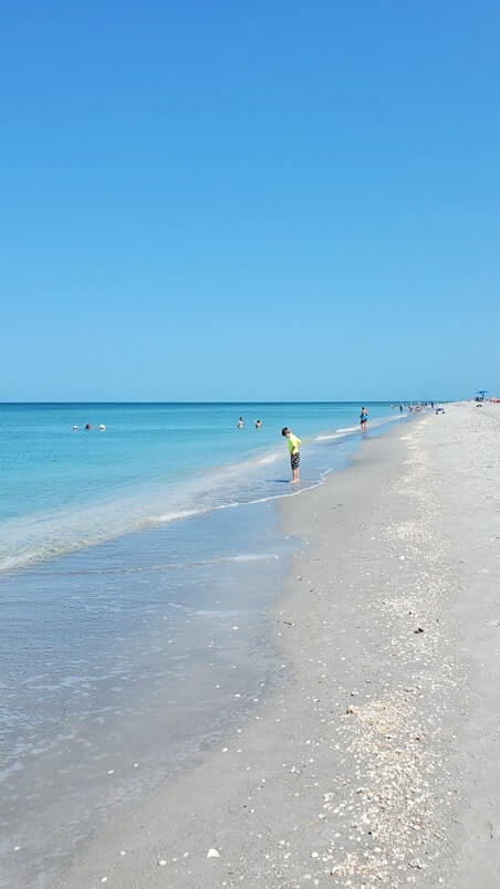 Captiva Island public beaches for shelling: Turner Beach. southwest florida travel blog