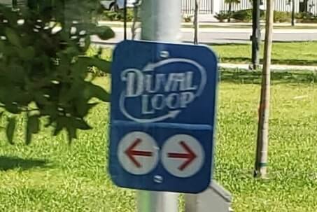 how to get to duval loop bus stop. free key west shuttle. getting around key west without a car. florida keys travel blog